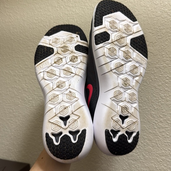 Nike Gray and Pink Athletic Shoes - Picture 6 of 7